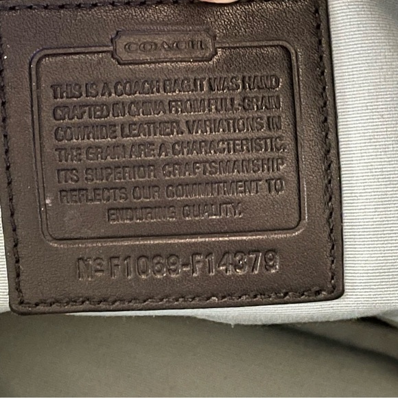 Coach  ergo genuine leather handbag F14379 - Picture 2 of 11